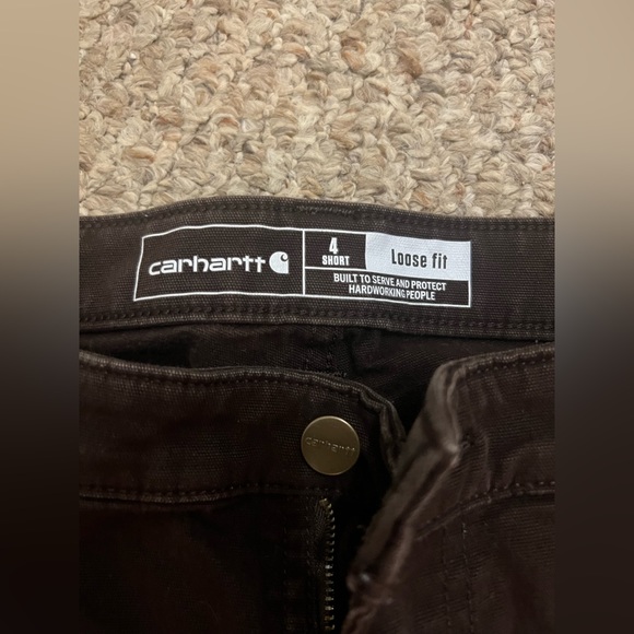 women’s size 4 short carhartt pants - Picture 3 of 3